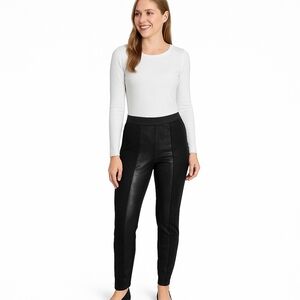 Suko Jeans Mid-Rise Black Leggings Size 6